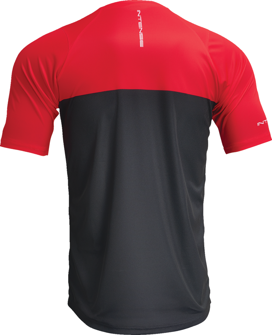 THOR Intense Assist Censis Jersey - Short-Sleeve - Red/Black - Large 5020-0207