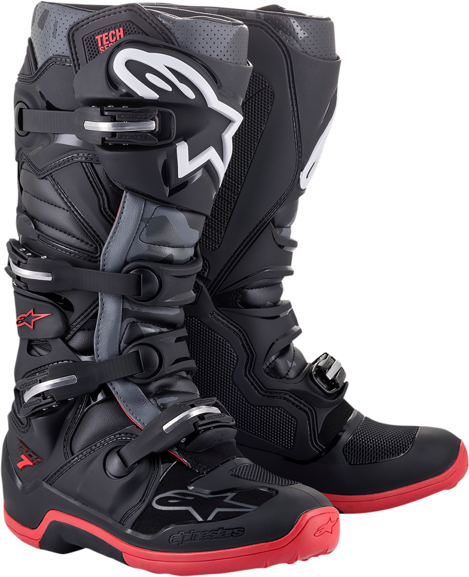 ALPINESTARS Tech 7 Stiefel - Schwarz - US 7 2012014-1153-7