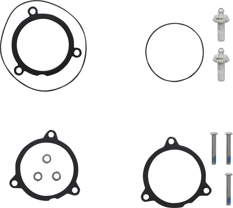 Filtro de aire de cono COBRA - Cromo/Cromo 606-0101-06 