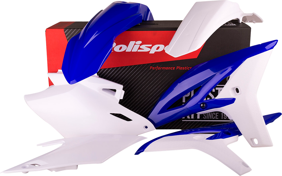 Kit de carrocería estándar POLISPORT - '13 - '14 OEM azul/blanco - WR 450F 90569 