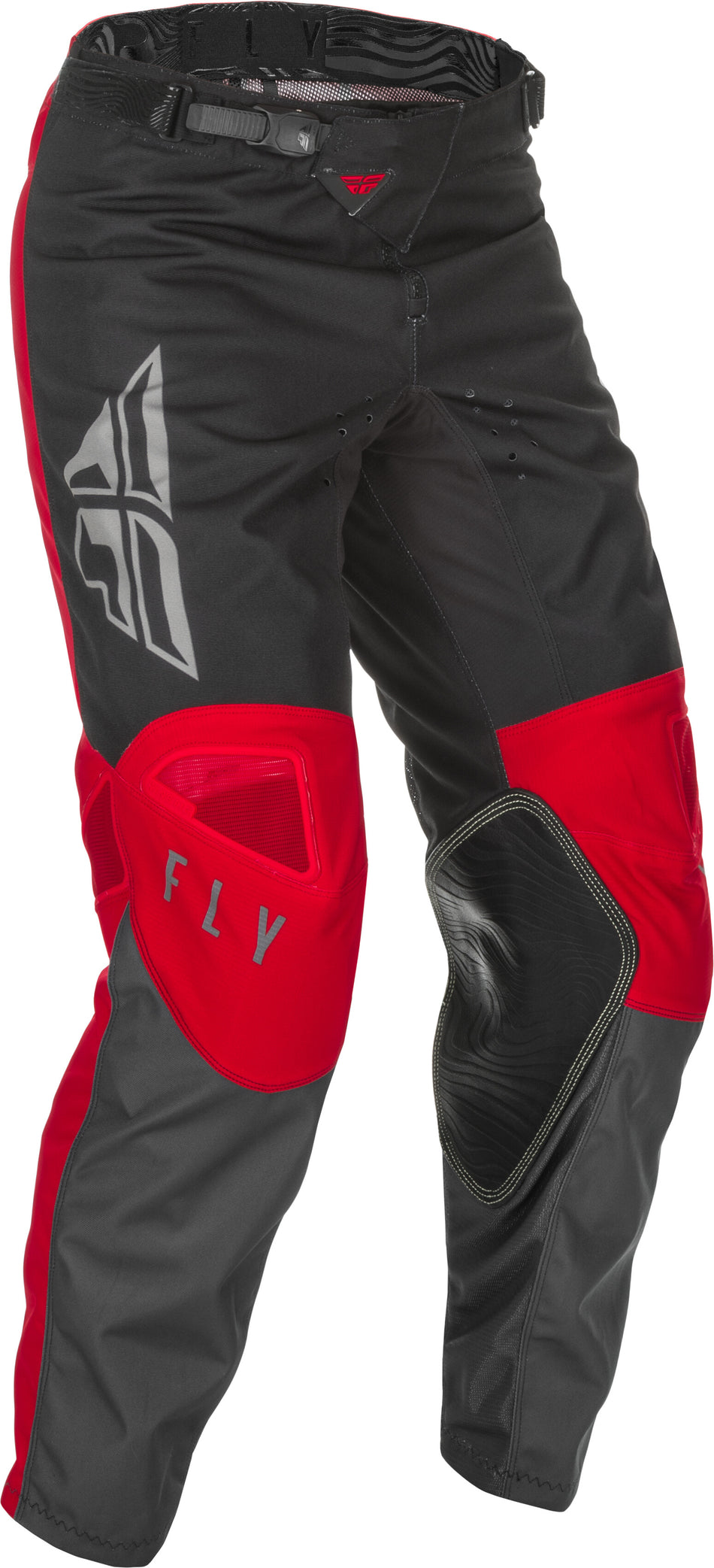 FLY RACING Youth Kinetic K121 Pants Red/Grey/Black Sz 18 374-43218