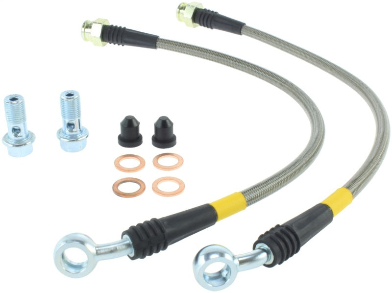 StopTech 2012 Jeep Grand Cherokee (Does Not Fit SRT Models) SS Rear Brake Lines 950.585