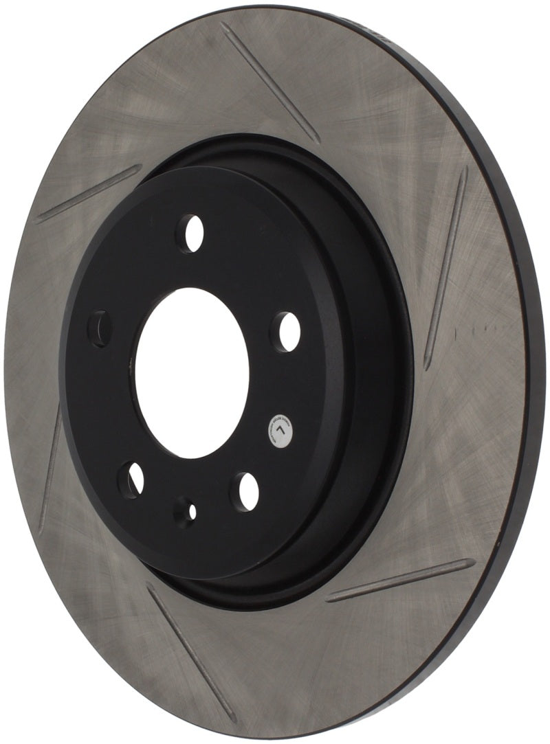 StopTech Power Slot 09-10 Audi A4/A4 Quattro / 08-10 A5 / 10 S4 Rear Right Slotted Rotor 126.33127SR