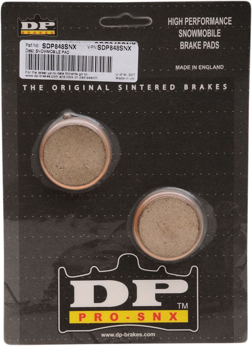 DP BRAKES HH+ Brake Pads - SDP848NX SDP848SNX