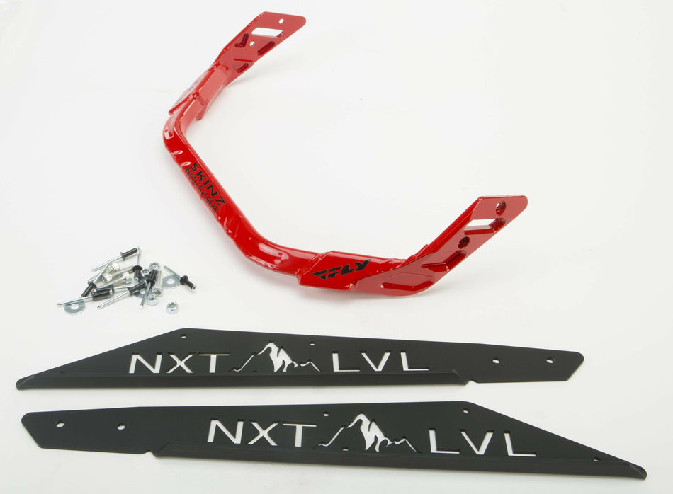 SPG Nxt Lvl Rear Bumper Blk/Red Pol Axys 163 S/M D-NXPRB225-FBK/RD