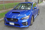 Rally Armor 15-18 Subaru WRX/STI (Sedan Only) UR White Mud Flap w/ Red Logo MF32-UR-WH/RD