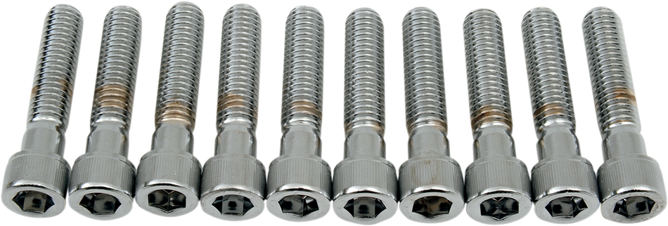 DRAG SPECIALTIES Bolts - Socket-Head - Knurled - 3/8-16 x 1-3/4" MPB241