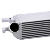 Mishimoto 2015 Ford Mustang EcoBoost Front-Mount Intercooler - Silver MMINT-MUS4-15SL
