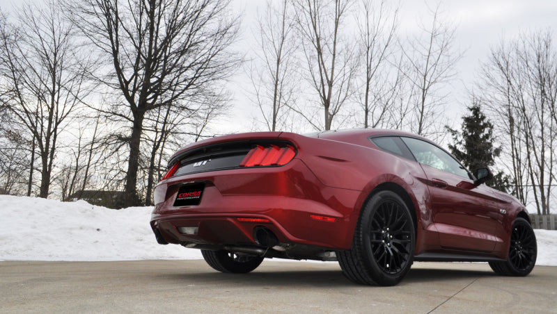 Corsa 15-17 Ford Mustang GT 3.0in Inlet / 4.5in Outlet Black PVD Tip Kit (For Corsa Exhaust Only) 14346BLK