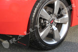 Rally Armor V2 08-11 STI (hatch only) / 11 WRX (hatch only) UR Black Mud Flap w/ Red Logo MF15-UR-BLK/RD