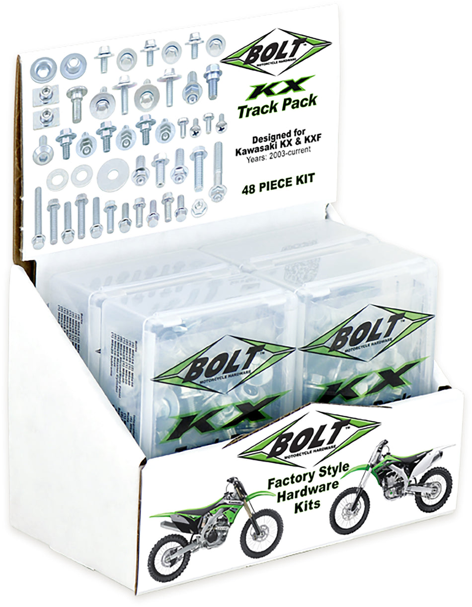 BOLT Kx Track Pack 6/Pk Display 2014-6KXTP