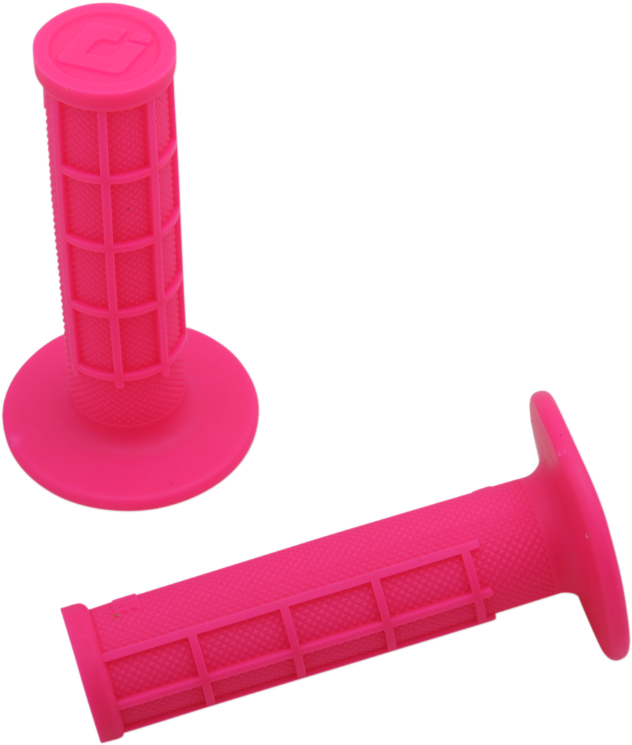 ODI Grips - Ruffian - Half Waffle - Pink H01RFP