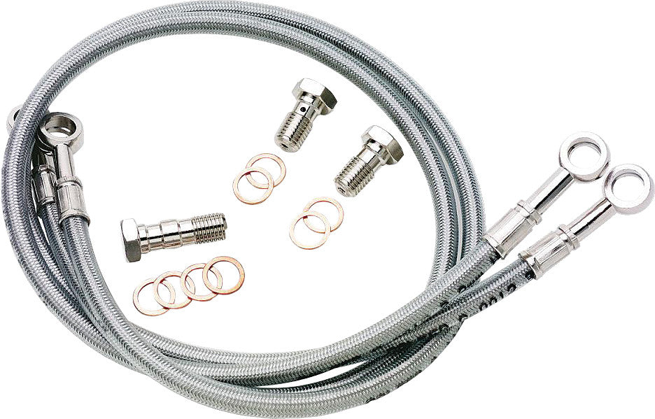 GALFER Brake Line Front Silver Honda FK003D338-1