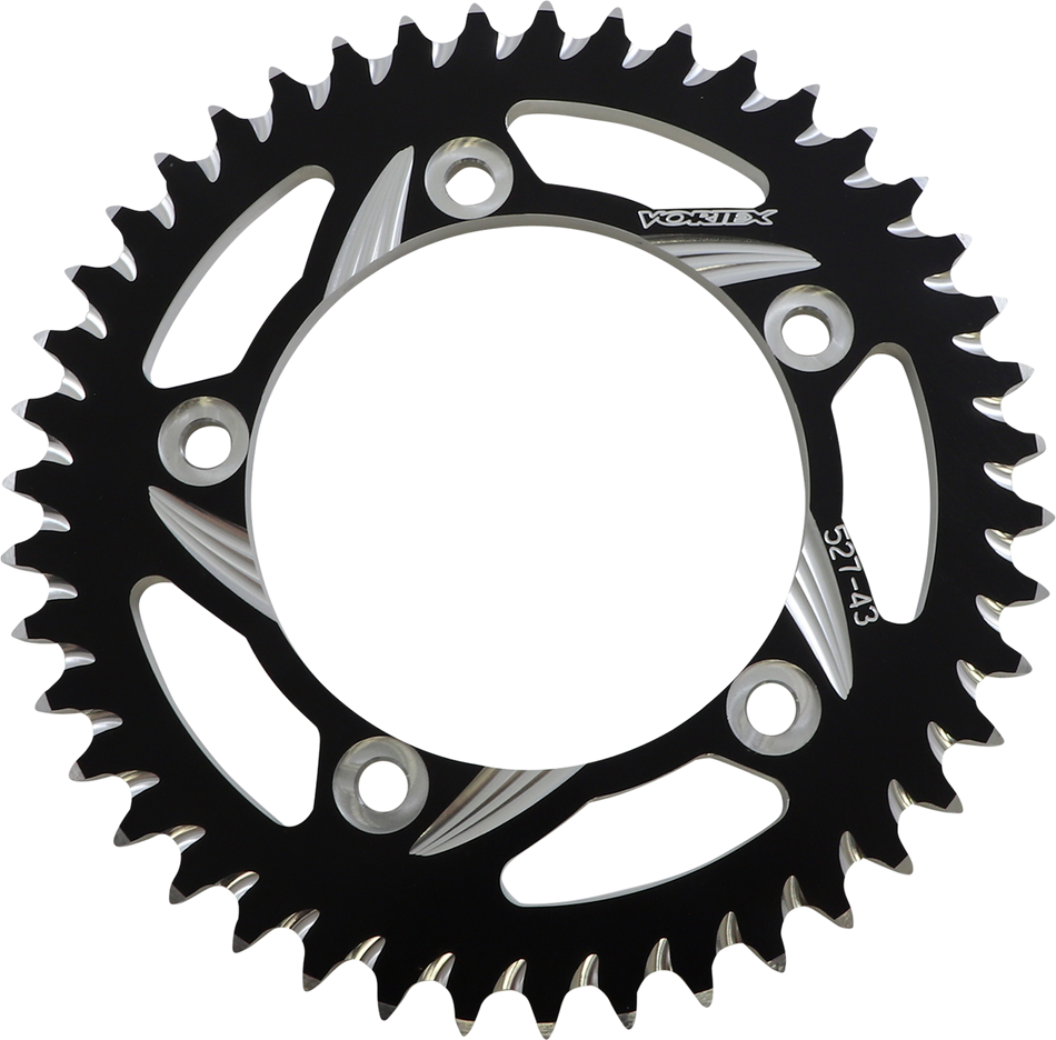 VORTEX CAT5 Sprocket - Black - 43 Tooth 527ZK-43