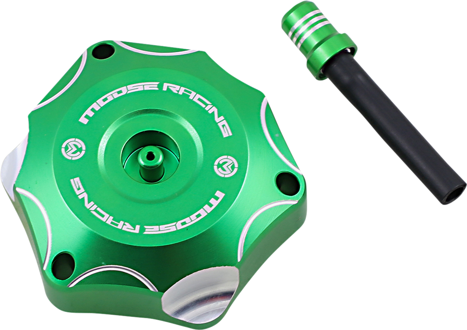 Tapón de gasolina MOOSE RACING - Verde - Kawasaki T03-2116GN 