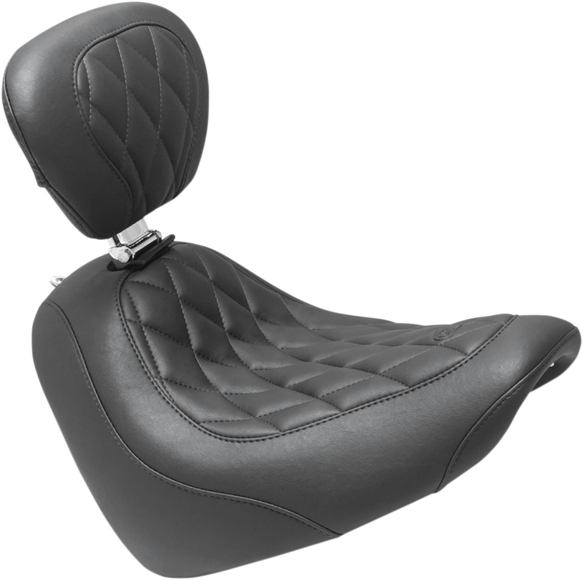 MUSTANG Wide Tripper Seat - Driver's Backrest - Diamond 83016