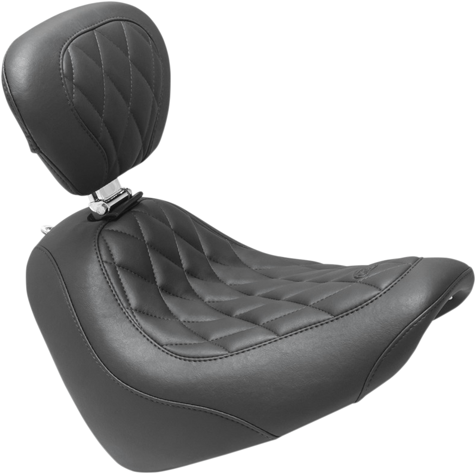 MUSTANG Wide Tripper Seat - Driver's Backrest - Diamond 83016