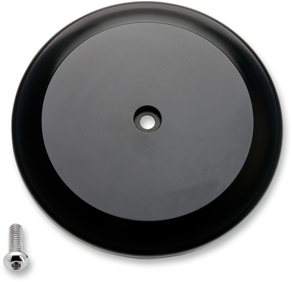 JOKER MACHINE Smooth Air Cleaner Cover - Black 02-222-1