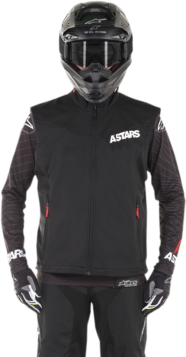 ALPINESTARS Session Race Vest - Black/Red - 3XL 4753519-13-3X