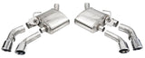 Corsa 16-20 Chevrolet Camaro SS/ZL1 6.2L V8 Polished Xtreme Axle-Back Exhaust (w/ Factory NPP Valve) 14789