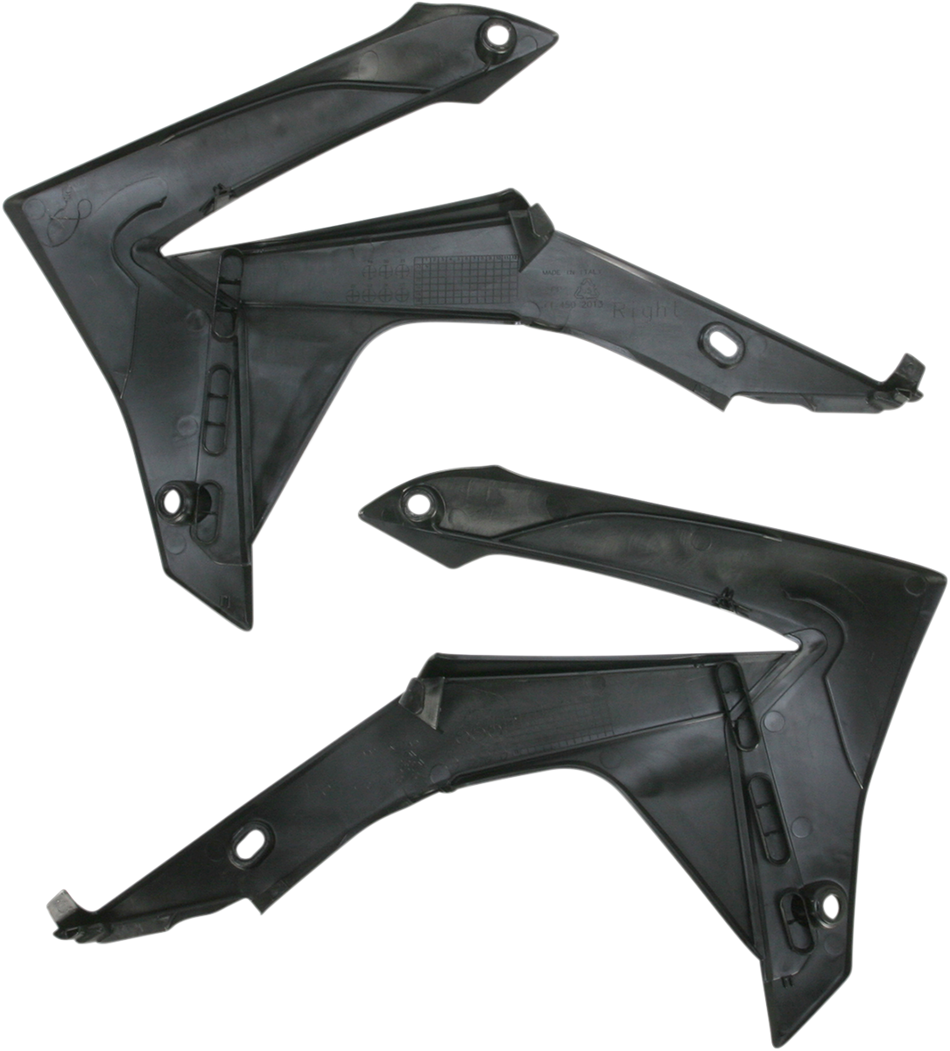 ACERBIS Radiator Shrouds - Black 2314370001