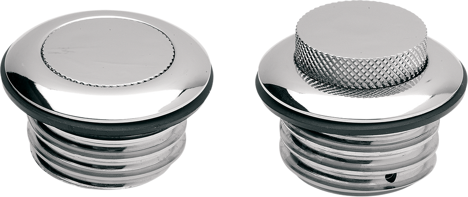 DRAG SPECIALTIES Gas Cap - Vented Pop-Up - Chrome 03-0328-A1