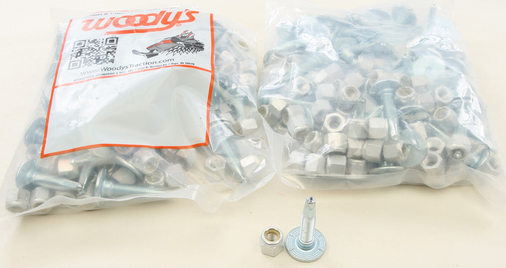 WOODYS Silver-Mega-Bite Trail Stud 1.325" 144/Pk MEG-1325-CS