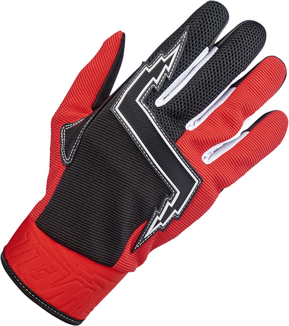 BILTWELL Baja Gloves - Red - Medium 1508-0801-303