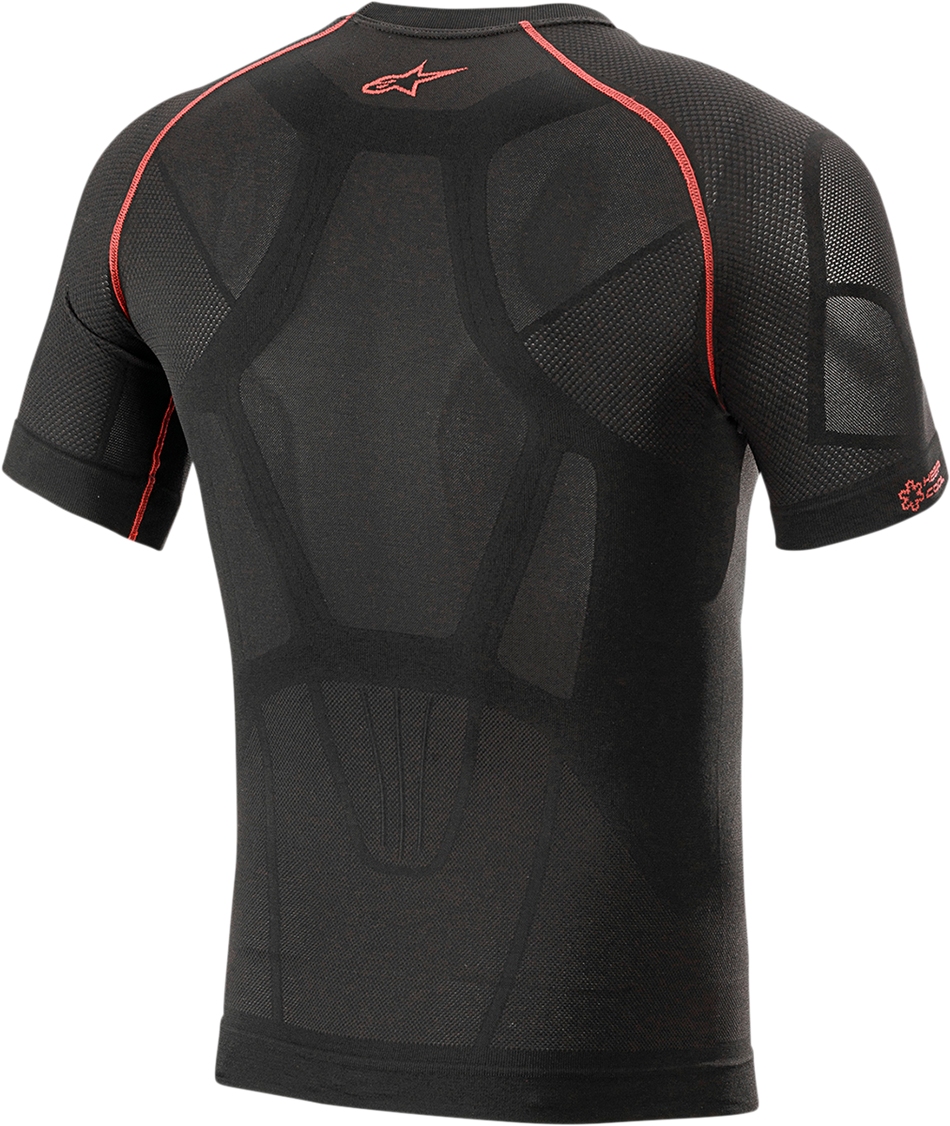 ALPINESTARS Ride Tech v2 Summer Short Sleeve Underwear Top - Black - XL/2XL 4752721-13-XL/2