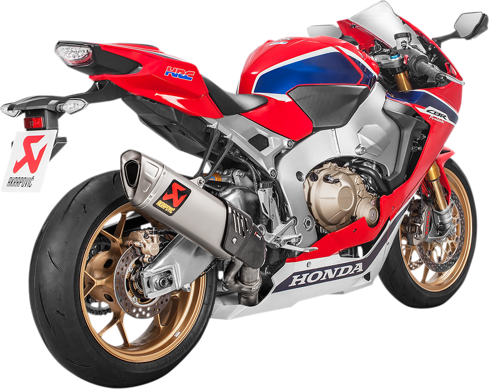 AKRAPOVIC Titan Schalldämpfer - CBR1000RR 2017-2019 S-H10SO17-HAPXLT/1 1811-3392 