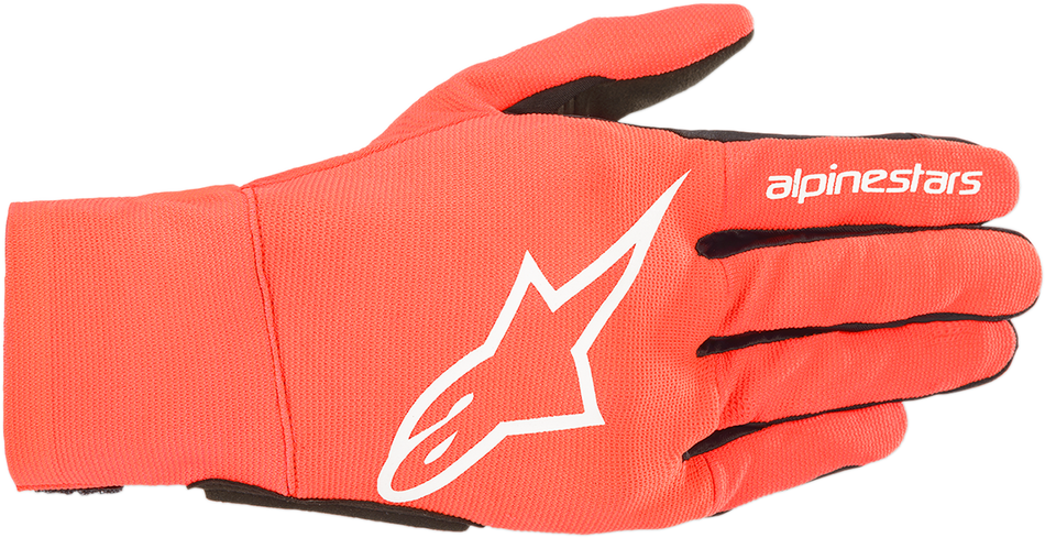 Guantes ALPINESTARS Reef - Rojo fluo/Blanco/Negro - Grande 3569020-3022-L 