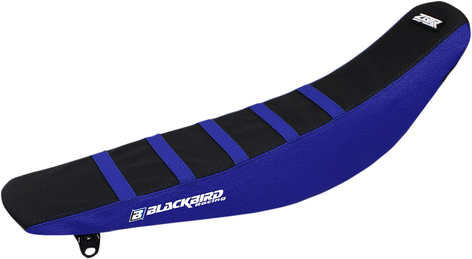 Funda de asiento BLACKBIRD RACING Zebra - Pinza - Azul/Negro 1219Z 