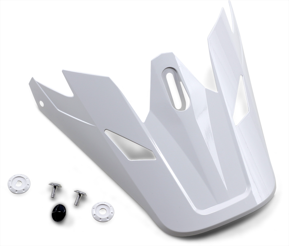 Z1R Rise Visor Kit - Gloss White 0132-1341