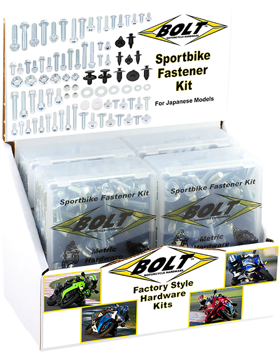 BOLT Track Pack - Sportbike - 6-Kit 2007-6SB 