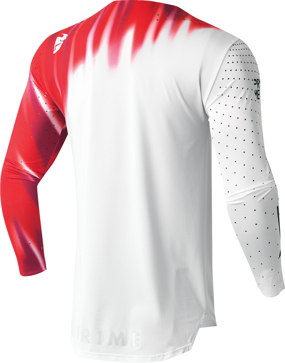 THOR Prime Freeze Jersey - White/Red - Large 2910-7463