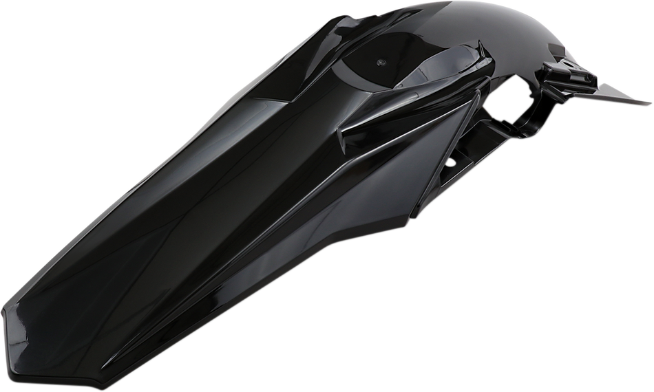 UFO MX Rear Fender - Black SU04940-001