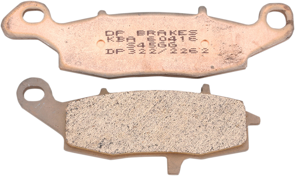 DP BRAKES Standard Brake Pads - Kawasaki/Suzuki DP322