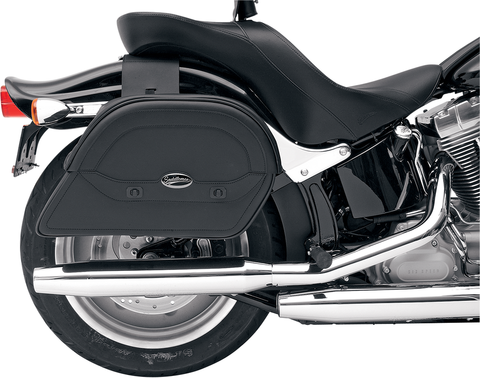 SADDLEMEN Cruis'n Slant Saddlebag - Large 3501-0307