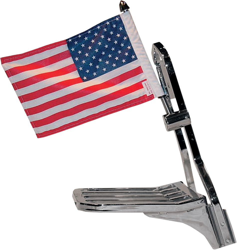 PRO PAD Sissy Bar Flag Mount - 1/2" Bar - 10" x 15" Flag RFM-SQSB15