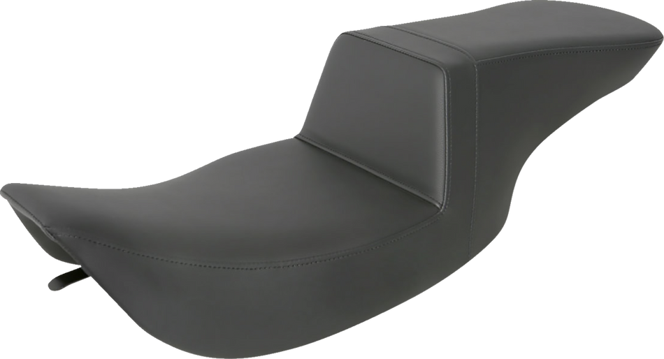 SADDLEMEN Step-Up Seat - Smooth - Black - FLH 897-06-194