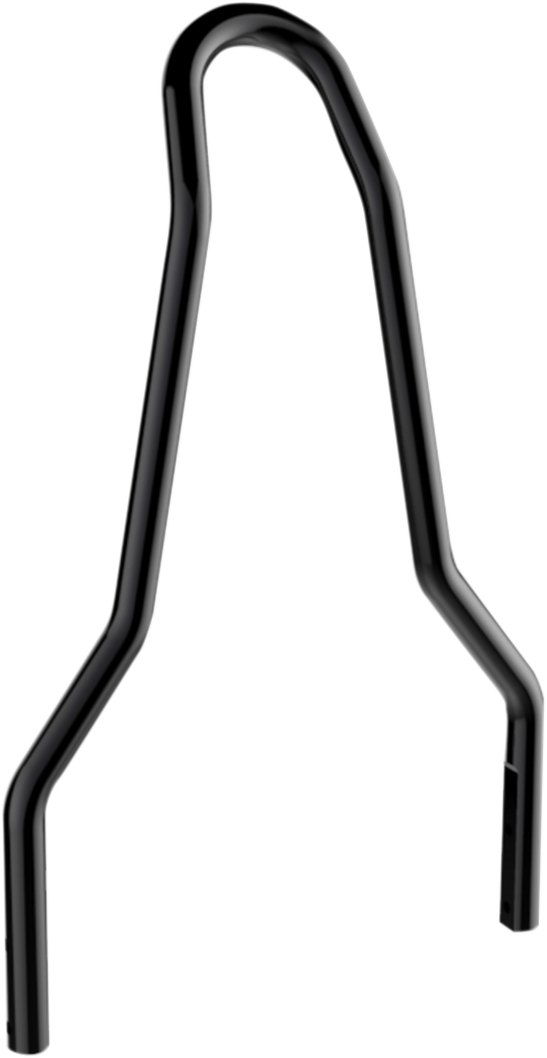 KHROME WERKS Sissy Bar - 10.12" H x 8.75" W - Black 263811