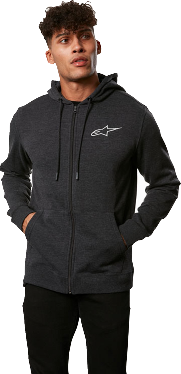 ALPINESTARS Ageless Chest Zip Hoodie - Charcoal - Large 121253600191L