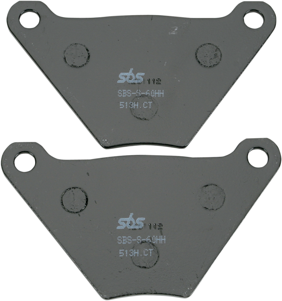 SBS Carbon Tech Brake Pads - Harley-Davidson 513H.CT