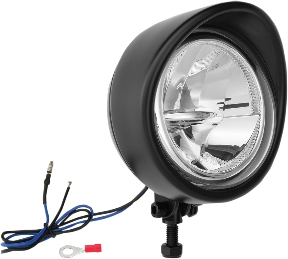 SHOW CHROME 3 1/2" Driving Light - Black 16-39BK