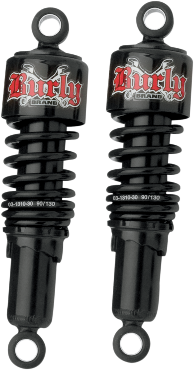 BURLY BRAND Slammer Shock - Black - 10.5" B28-1203B