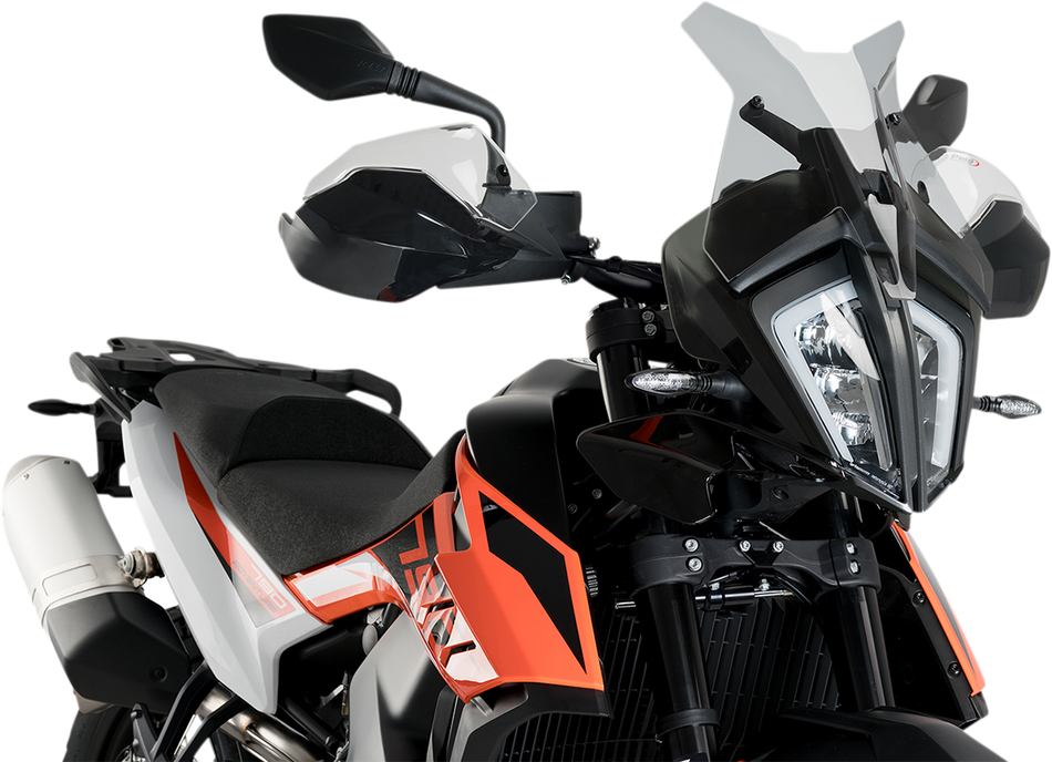 PUIG HI-TECH PARTS Race Windscreen - Smoke - KTM 790 3738H