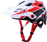 KALI Child Maya Full Face Helmet - Race - Gloss White/Red/Black 0221922112
