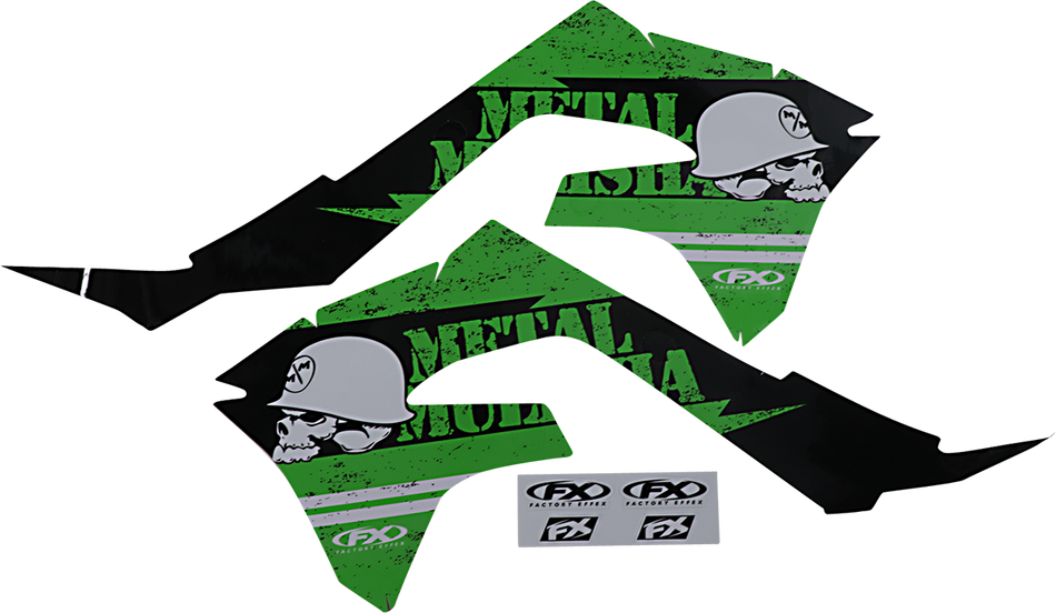 FACTORY EFFEX Metal Mulisha Graphic Kit - Kawasaki 23-11138