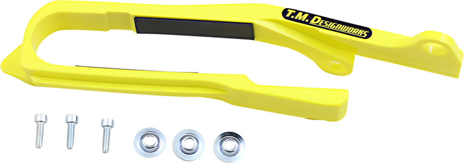 TM DESIGNWORKS Deslizador de cadena - Suzuki - Amarillo DCS-S25-YL 