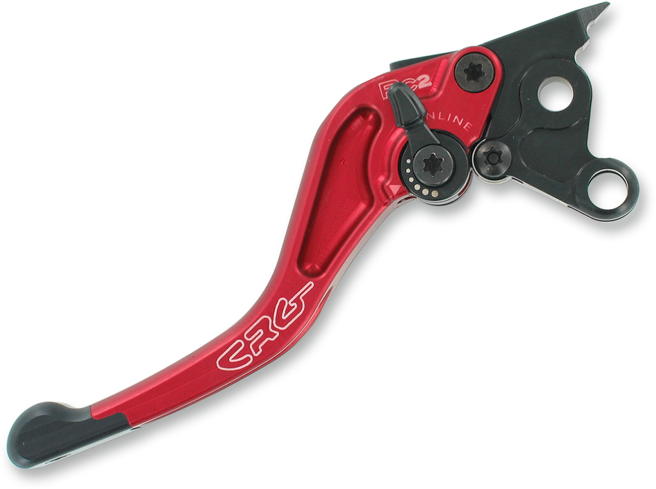 CRG Clutch Lever - RC2 - Short - Red 2AB-521C-H-R